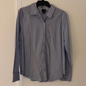 Worthington Women's Gray Button Down Shirt